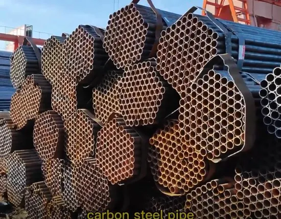 Tubo afiado de melhor qualidade para cilindro hidráulico Tubo de aço carbono sem costura ASTM Preço de tubo de aço carbono no atacado na China